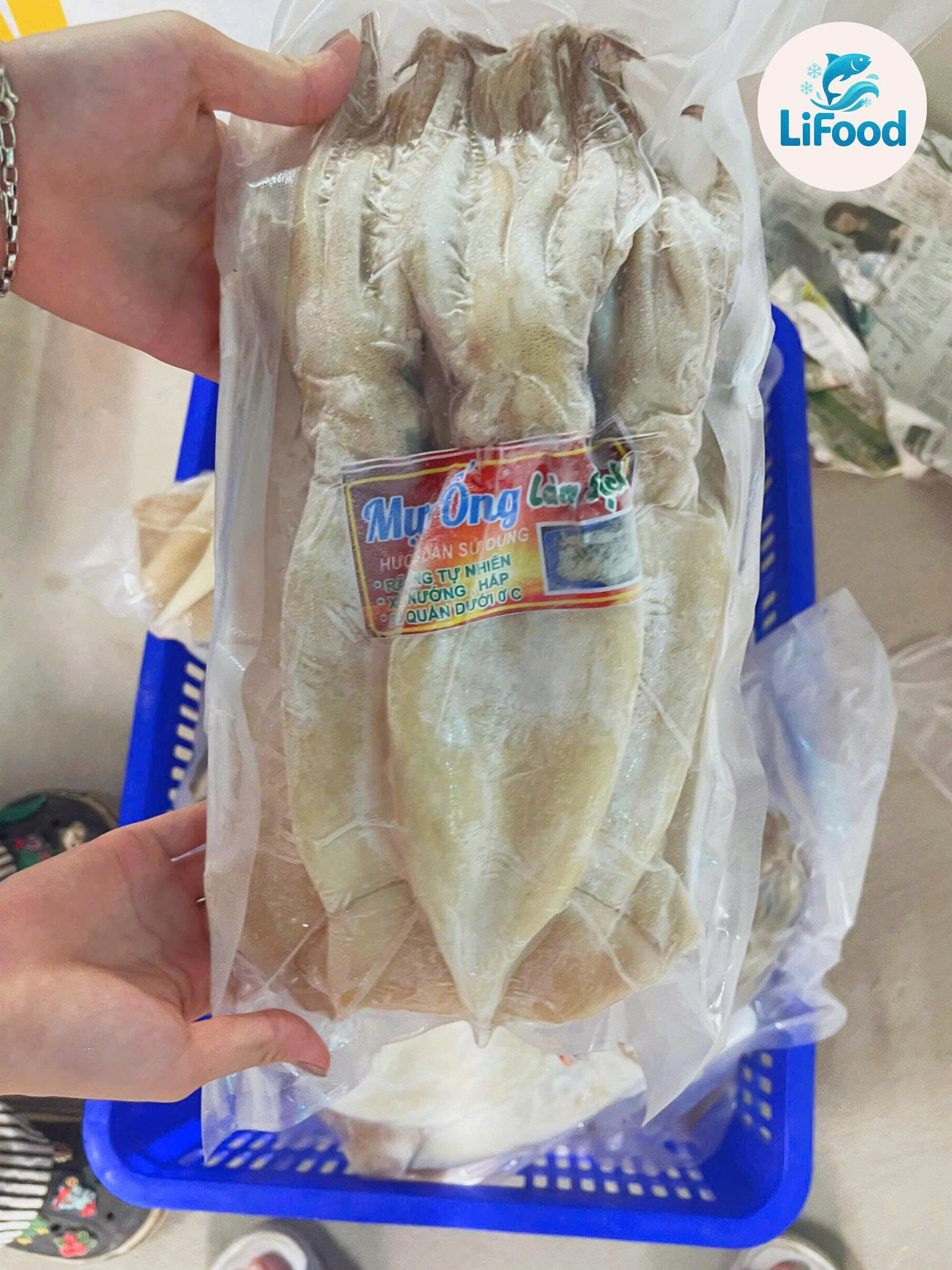 Mực Ống Làm Sạch size 3/4, 2/4 con